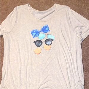 3xl Catherines Sunglasses tshirt